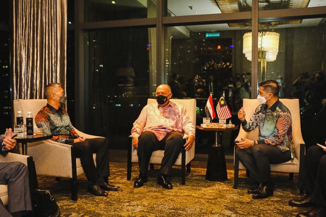 Sesi Pertemuan Bersama TYT Menteri Luar Negara Mesir